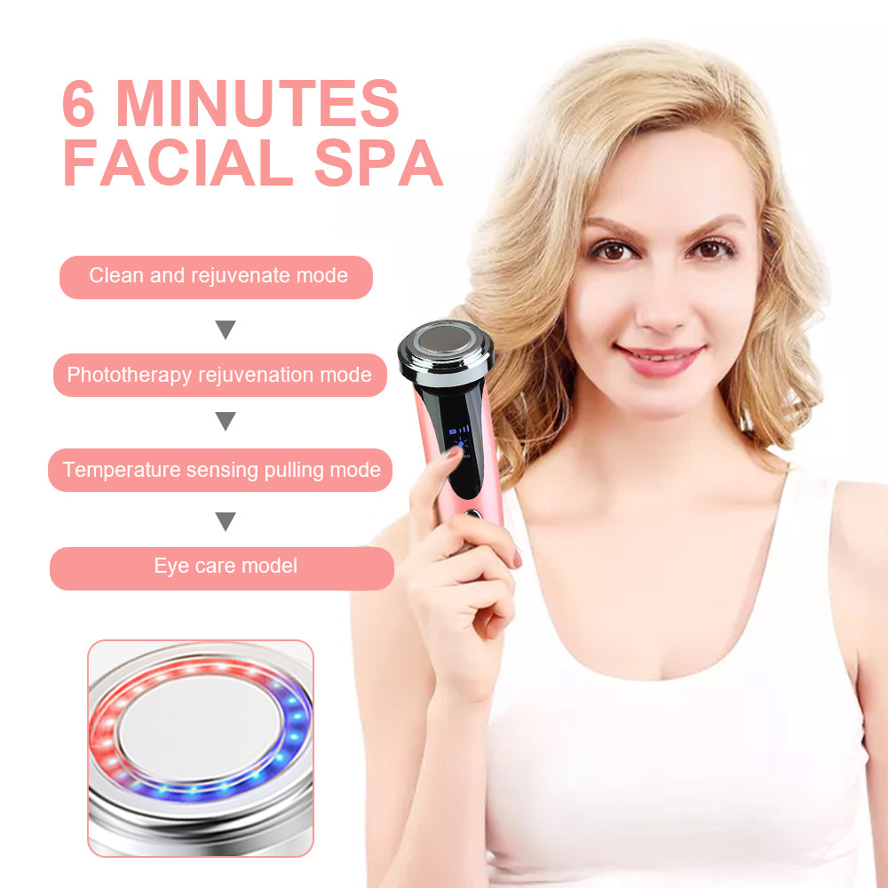 Facial Glow Enhancing LED Light Therapy Device